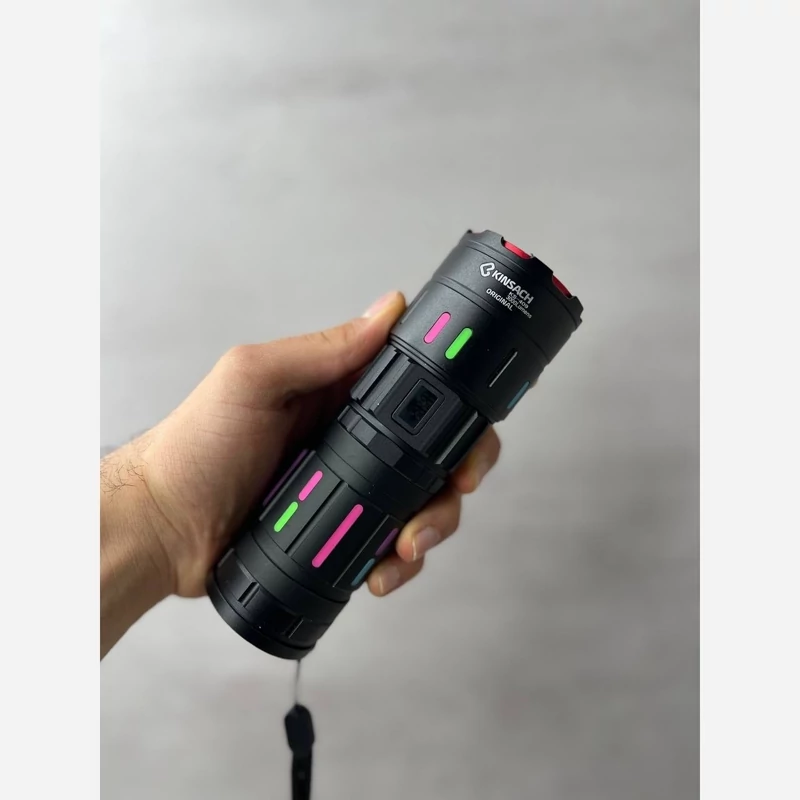 چراغ قوه پلیسی زوم دار کینساچ مدل KS-409(پس کرایه)