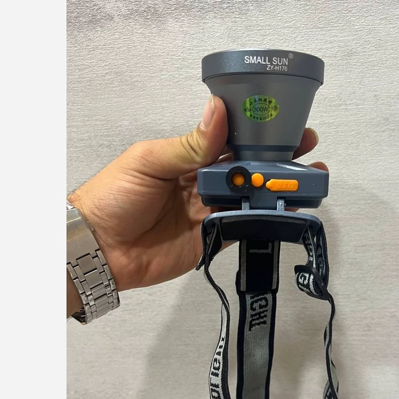 چراغ پیشانی 800 لومن اسمال سان مدل H176 اصلی (پس کرایه)