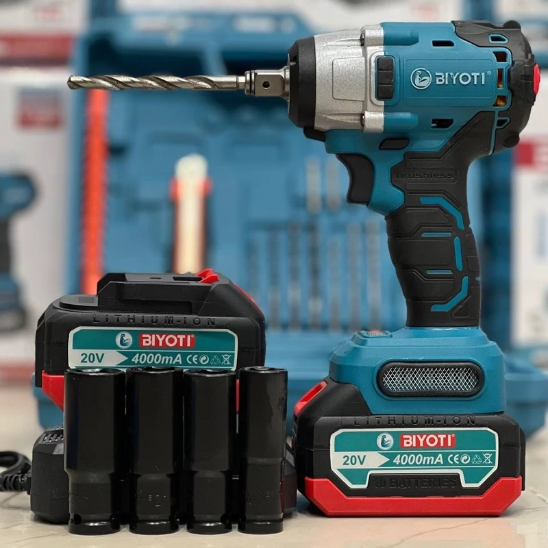 بکس شارژی 3 کاره 330 نیوتون 20 ولت بیوتی مدل 20V،3K،330N اصلی + ویدئو انباکس (پس کرایه)