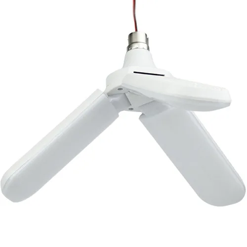 چراغ سیار سه پر LED خودرو 36 وات 12 ولت گیره سوسماری دار