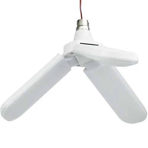 چراغ سیار سه پر LED خودرو 36 وات 12 ولت گیره سوسماری دار