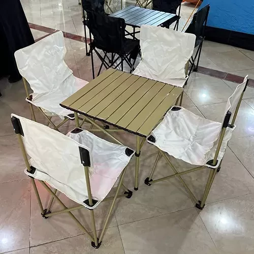 میز و صندلی تاشو کمپینگ و مسافرتی 4 نفره