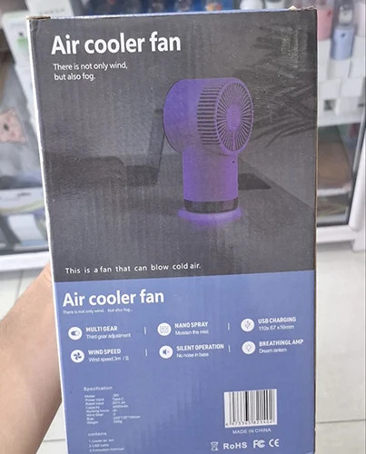 پنکه خنککننده و مهپاش رومیزی مدل Air cooler fan 365
