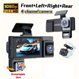 دوربین ثبت وقایع 4 لنزه وای فای دار Black Box مدل 4channels Dash Camera