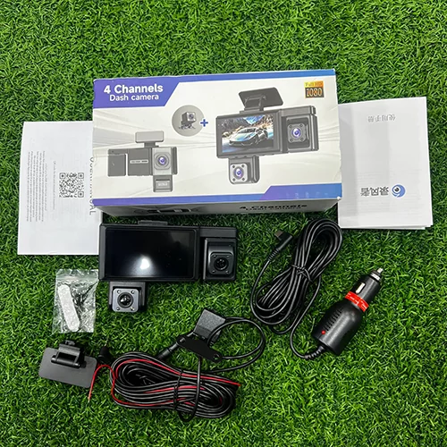 دوربین ثبت وقایع 4 لنزه وای فای دار Black Box مدل 4channels Dash Camera