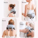ماساژور خرچنگی گردن و شانه 4D مادون قرمز دار شارژی مدل 820