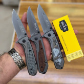 چاقوی ضامن دار سه طرح باک BUCK مدل X53