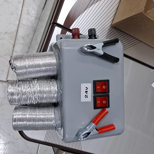 بخاری برقی خودرو 24 ولت 800 وات سه خروجی