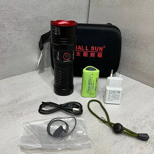 چراغ قوه پلیسی زوم دار اسمال سان مدل ZY-T229