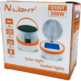 لامپ شارژی خورشیدی 300 وات N.LIGHT مدل Q106T