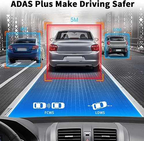دوربین ثبت وقایع خودرو وای فای دار داشکم مدل V8