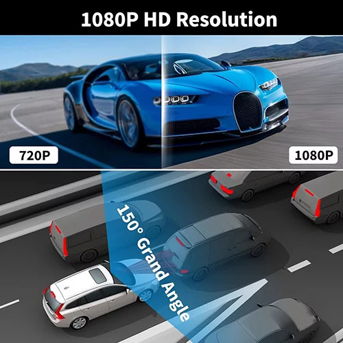 دوربین ثبت وقایع خودرو وای فای دار داشکم مدل V8