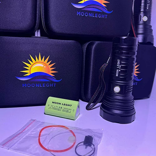 چراغ قوه پلیسی MOON LIGHT مدل ML-T168