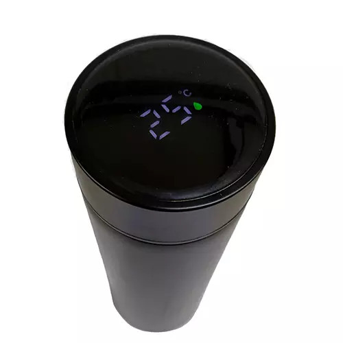 فلاسک هوشمند یونیک مدل دماسنج دار کد 05 گنجایش 0.5 لیتر