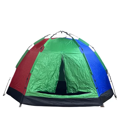 چادر مسافرتی اتوماتیک 10 نفره 6 ضلعی مدل Family Tent