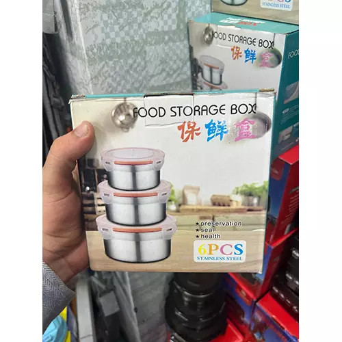 ست ظروف حمل غذا استیل