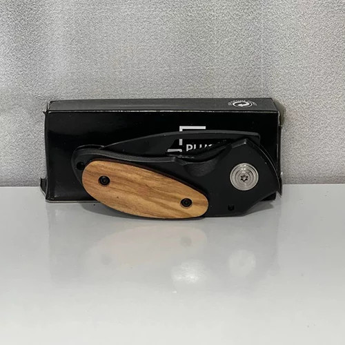 چاقوی بوکر دسته چوبی مدل پلاس BOKER Plus