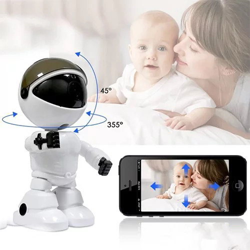 دوربین رباتی اتاق کودک و پرستار مدل WF360 ROBOT CAMERA