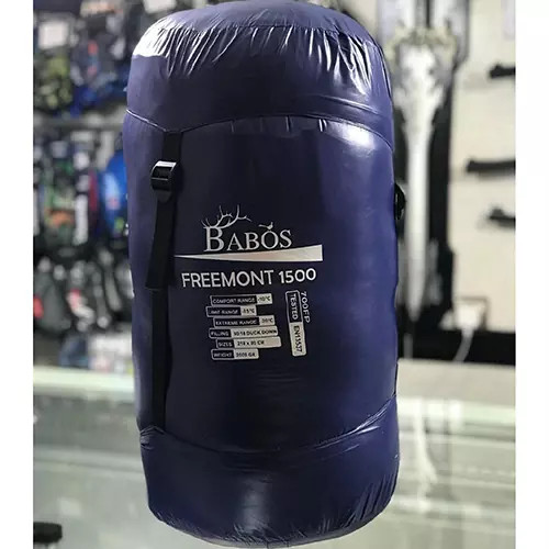 کیسه خواب 2 کیلوگرمی پر خالص بابوس مدل freemont 1500