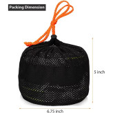 ست ظروف کوهنوردی 3 تکه Outdoor Camping Cookware Set