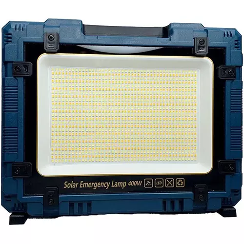 پروژکتور شارژی خورشیدی 400 وات مدل W8109-2
