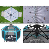 چادر بازی و مسافرتی کودک Klassy مدل اتوماتیک