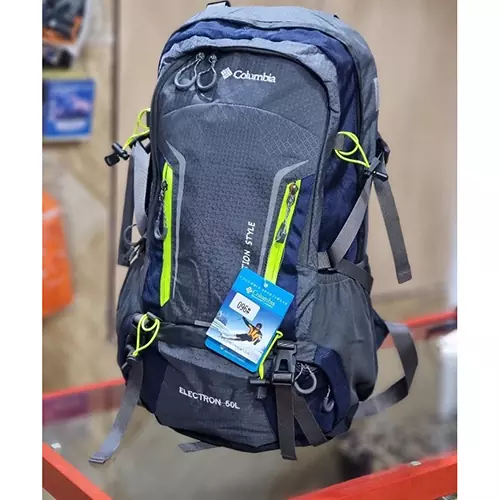 کوله پشتی کوهنوردی 50 لیتری کلمبیا مدل الکترون ا Columbia 50 liter backpack