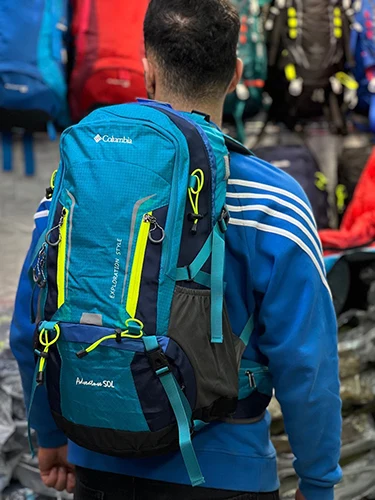 کوله پشتی کوهنوردی 50 لیتری کلمبیا مدل الکترون ا Columbia 50 liter backpack