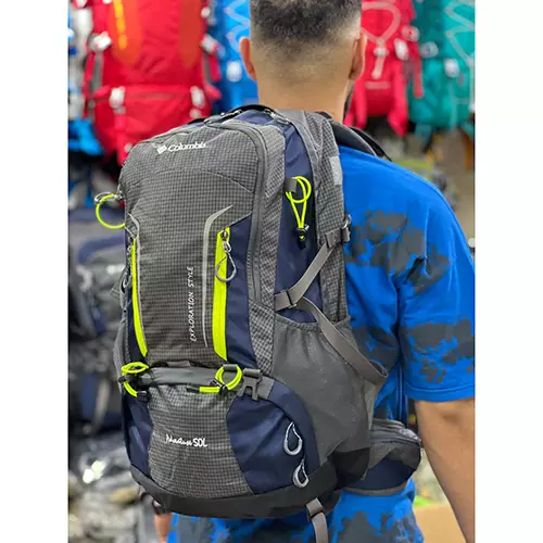 کوله پشتی کوهنوردی 50 لیتری کلمبیا مدل الکترون ا Columbia 50 liter backpack