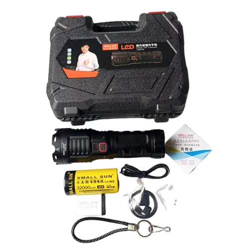 چراغ قوه شارژی لیزری اسمال سان مدل ZY-T301