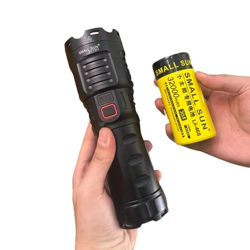 چراغ قوه شارژی لیزری اسمال سان مدل ZY-T301