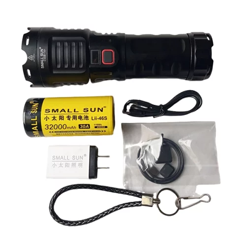 چراغ قوه شارژی لیزری اسمال سان مدل ZY-T301