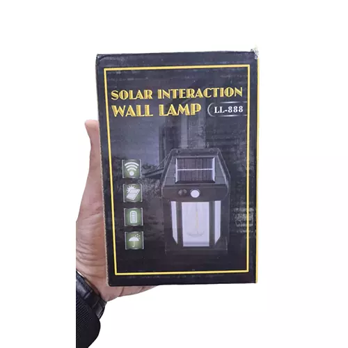 چراغ دیوارکوب خورشیدی سنسوردار مدل LL-888