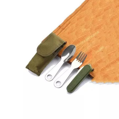 ست قاشق، چنگال و چاقوی کوهنوردی