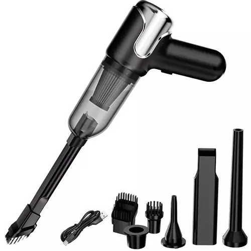 جارو شارژی دوکاره دمنده و مکنده Gun Vacuum Cleaner YY031