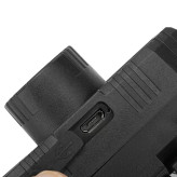 چراغ پیشانی شارژی دو حالته مرکزی XPE و جانبی COB
