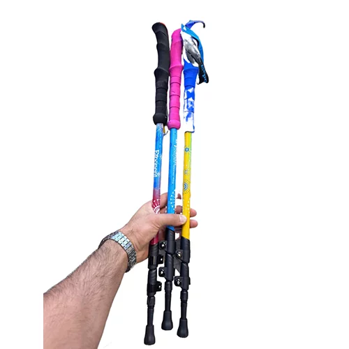 عصای کوهنوردی کلیپس فلزی دسته اسفنجی اکسپوننت Exponent 7075