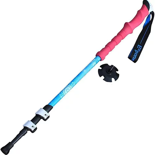عصای کوهنوردی کلیپس فلزی دسته اسفنجی اکسپوننت Exponent 7075