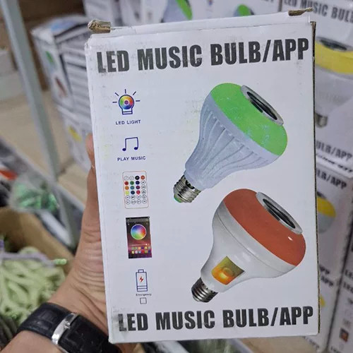 لامپ هوشمند اسپیکر بلوتوثی مدل LED Music Bulb