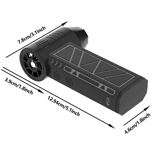 مینی جت فن و دمنده شارژی زینگارو مدل ZY7400-PRO