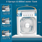 مینی کولر مه پاش رومیزی Air Cooler Fan