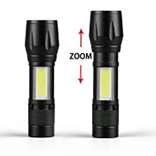 چراغ قوه پلیسی زوم دار XPE+COB مدل ZY-R911 اورجینال