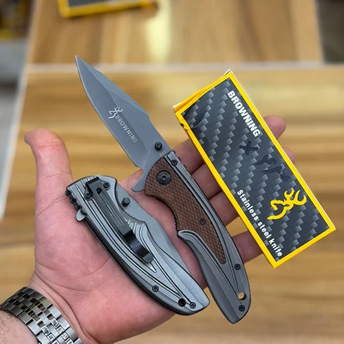 چاقو تاشو جیبی برونینگ BROWNING مدل 43 درجه یک