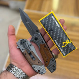 چاقوی تاشو جیبی برونینگ BROWNING مدل X66 درجه یک