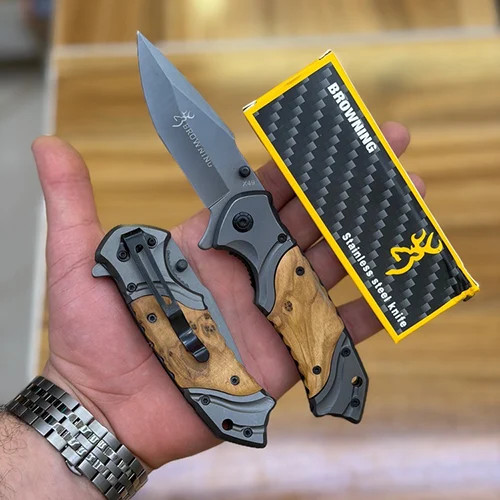 چاقوی تاشو جیبی برونینگ BROWNING مدل X49 اصلی