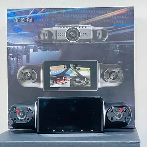 دوربین ثبت وقایع خودرو 4 لنزه 360 درجه وای فای دار Black Box M2 کیفیت عالی