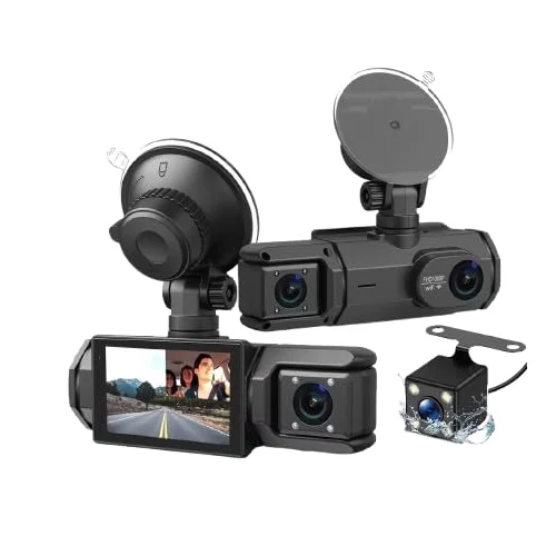 دوربین ثبت وقایع سه لنزه وای فای دار BLACK BOX مدل S-2 Ultra Full HD درجه یک