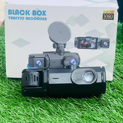 دوربین ثبت وقایع سه لنزه وای فای دار BLACK BOX مدل S-2 Ultra Full HD کیفیت عالی