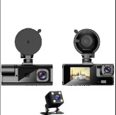 دوربین ثبت وقایع سه لنزه وای فای دار Black Box مدل Super HD 1296P حرفه ای