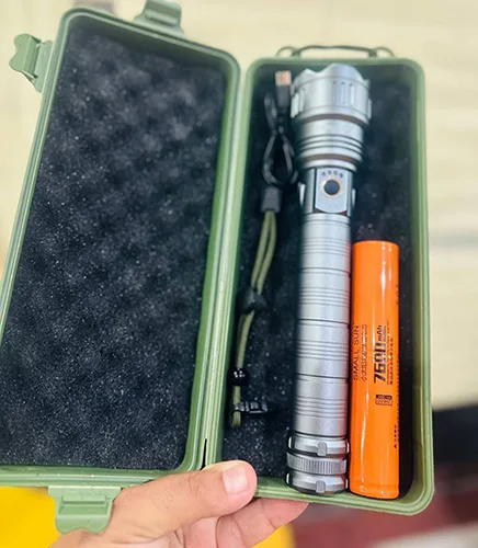 چراغ قوه شارژی اسمال سان مدل ZY-S103 حرفه ای